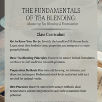 Live Course: Mastering Tea Blending & Formulation